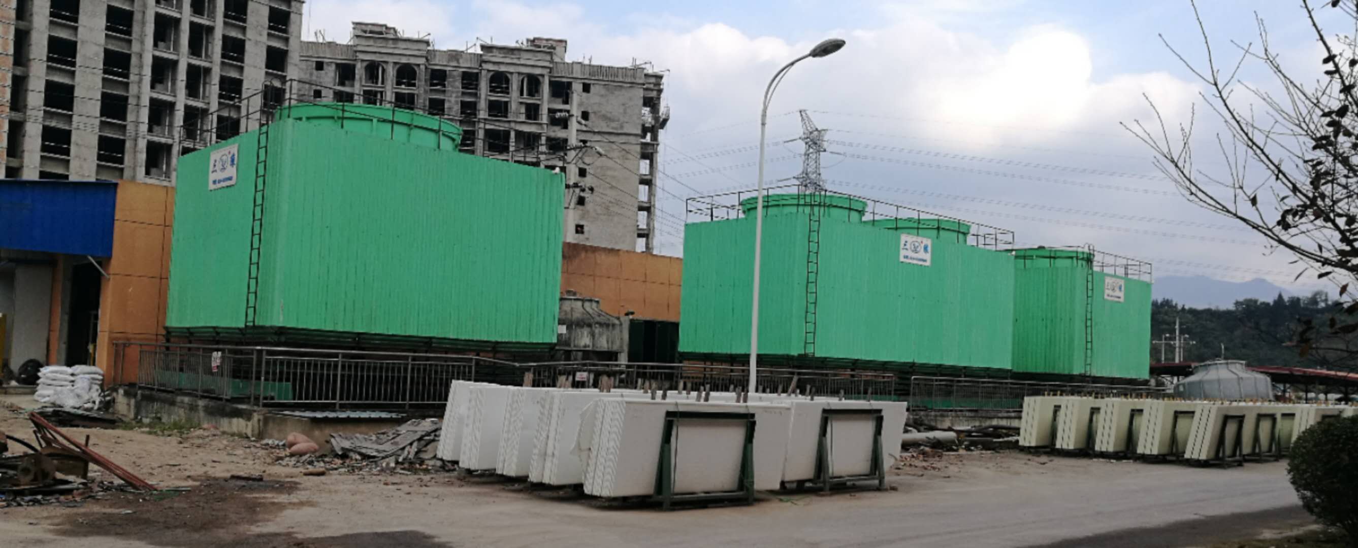 汉源化工厂DFNDP-250吨凉水塔*4